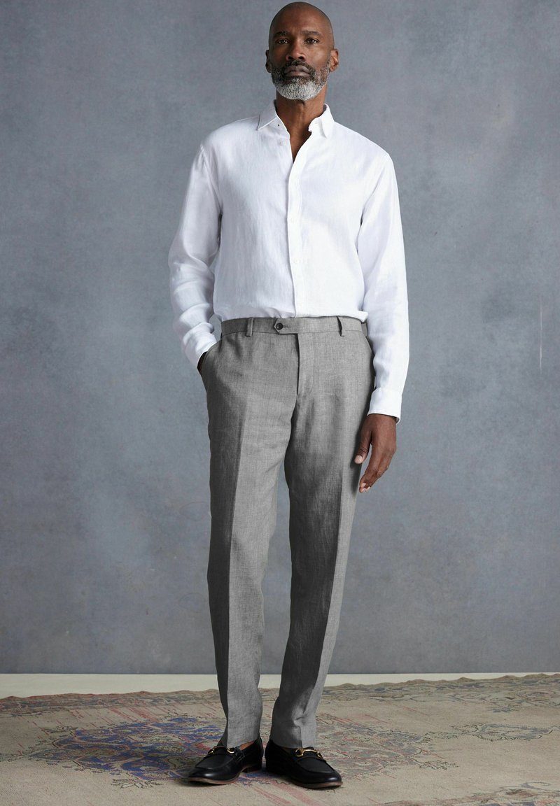 Next SIGNATURE - REGULAR FIT - Stoffhose - light grey