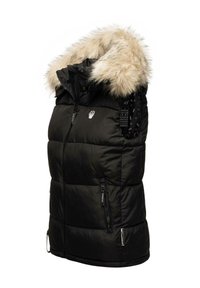 Marikoo EISFLÖCKCHEN - Strukirani kaput - black