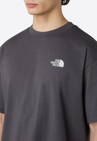 The North Face Print T-shirt - anthracite grey white d