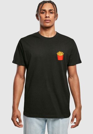 Print T-shirt - black