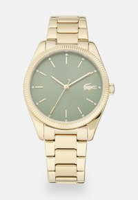 Lacoste CAPUCINE - Ručni sat - gold-coloured/green