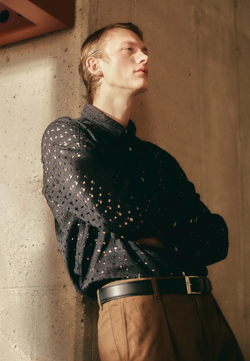 J.LINDEBERG SHIRT - Marškiniai - black