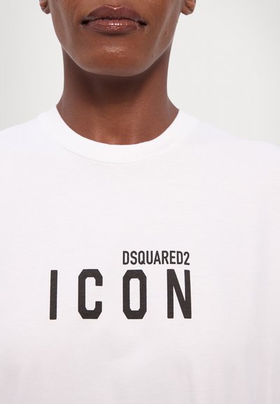 DSQUARED2 ICON TEE - T-Shirt print - white