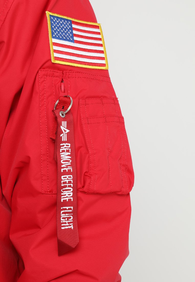 NASA ANORAKFUNKTION Vindjakke speed red NASA ANORAKFUNKTION Vindjakke speed red