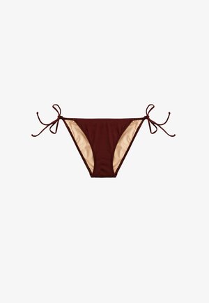 Koton, SIDE TIE BIKINI BOTTOM . - Bikini-Hose - brown