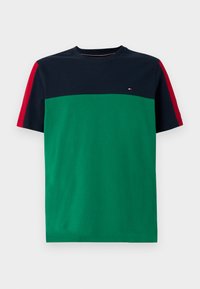 GLOBAL STRIPE COLOURBLOCK TEE - Majica kratkih rukava s printom - nouveau green