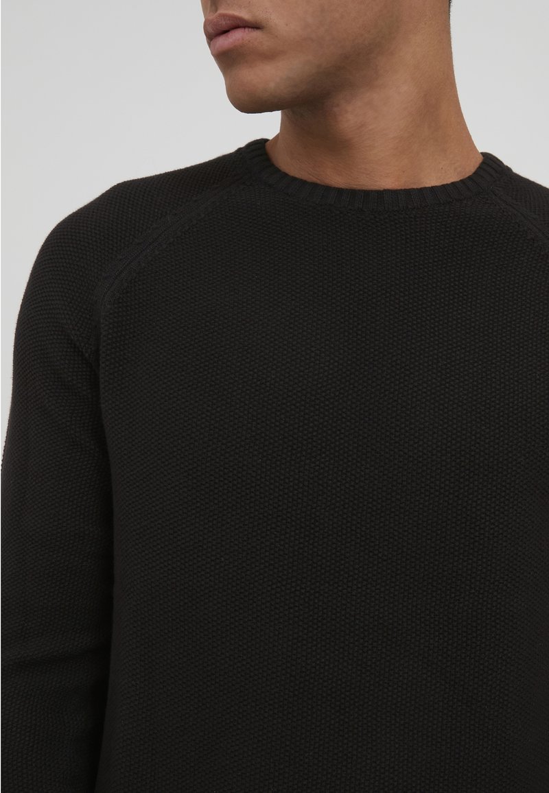 Herren Strickjacken | Blend BHTHORAN Strickpullover black/schwarz - TU44497 Herren Strickjacken | Blend BHTHORAN Strickpullover black/schwarz - TU44497