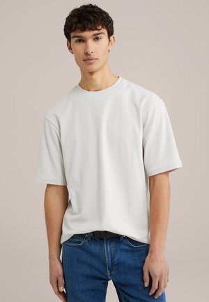 THE OVERSIZED - T-Shirt basic - ecru