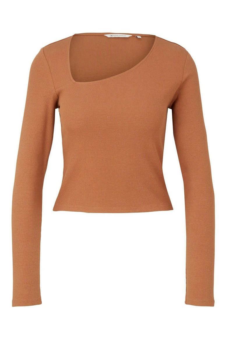 Tom Tailor Denim Longsleeve lichtbruin