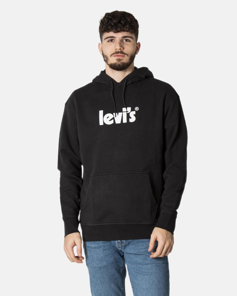 Herren Kapuzenpullover | Levi's® RELAXED GRAPHIC Kapuzenpullover poster hoodie caviar/schwarz - GA48671 Herren Kapuzenpullover | Levi's® RELAXED GRAPHIC Kapuzenpullover poster hoodie caviar/schwarz - GA48671