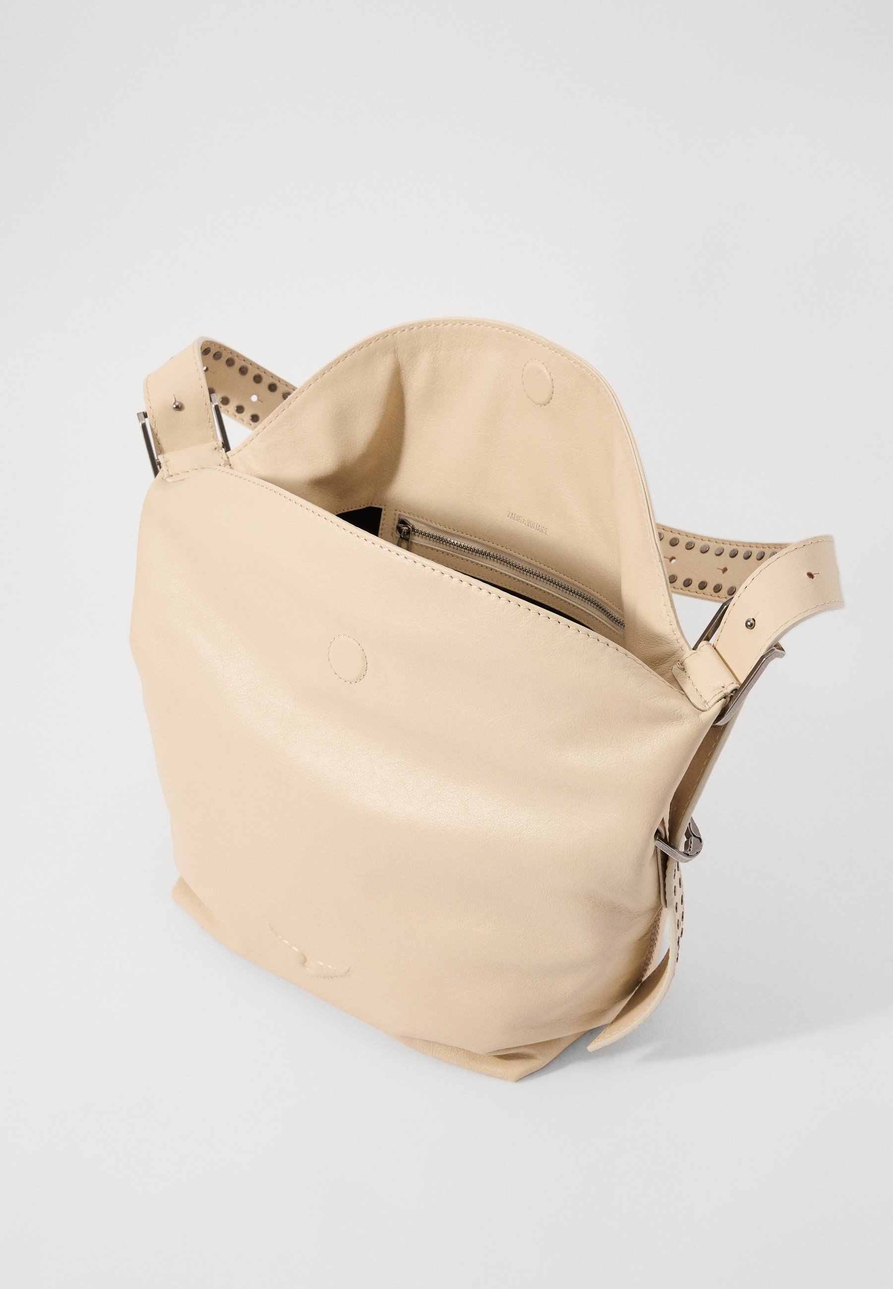 ショルダーバッグ・ポシェット Jane Panier Shoulder Bag - Zadig & Voltaire - Cotton - Beige Zadig & Voltaire Zadig&voltaire Jane Panier Shoulder Bag