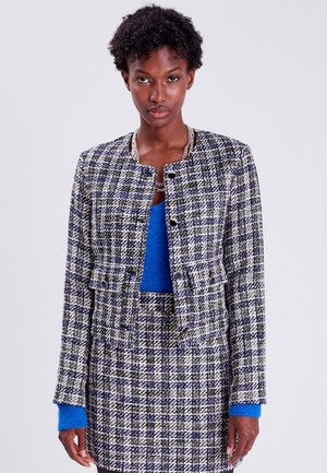 GERADE GEKNÖPFTE - Cardigan - bleu