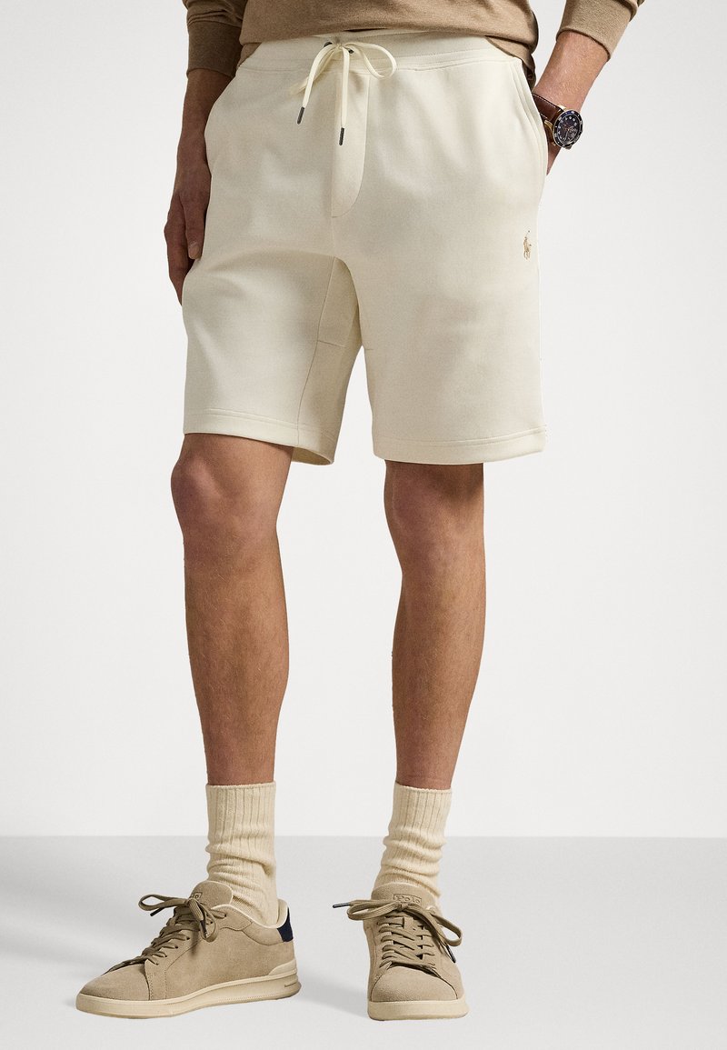 Polo Ralph Lauren - 23 CM DOUBLE KNIT SHORT - Pantalon de survêtement - pale cream, Agrandir