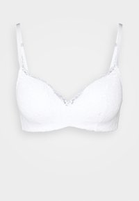 Lindex - BRA FLORA EMELIE LACE - Trikotni modrček - white Miniaturna slika 1