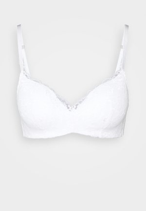 BRA FLORA EMELIE LACE - Kaarituettomat rintaliivit - white