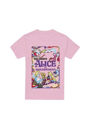 ALICE IN WONDERLAND POSTER - Print T-shirt - light pink