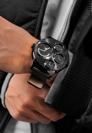 SEIZMONT STUART - Kronograf - black