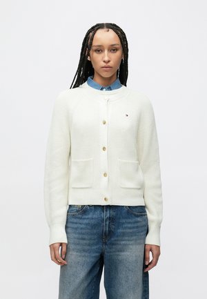 CARDI STITCH CARDI - Gilet - ivory