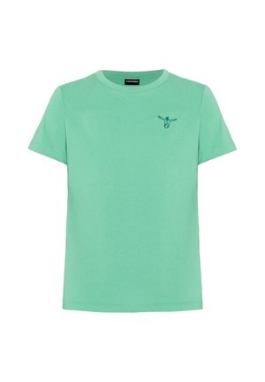 Chiemsee, T-SHIRT MIT TONALEM LOGO-DESIGN - Print T-shirt - marine green