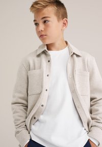 WE Fashion BLUE RIDGE - Marškiniai - beige