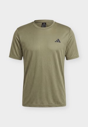 adidas Performance, WORKOUT ESSENTIALS BASE - Športové tričko - olive strata