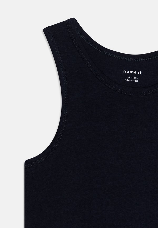 NKMTANK FOOTBALL 2 PACK - Undershirt - dark denim2