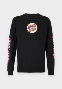 WAGON DOT FRONT UNISEX - Bluză cu mânecă lungă - black