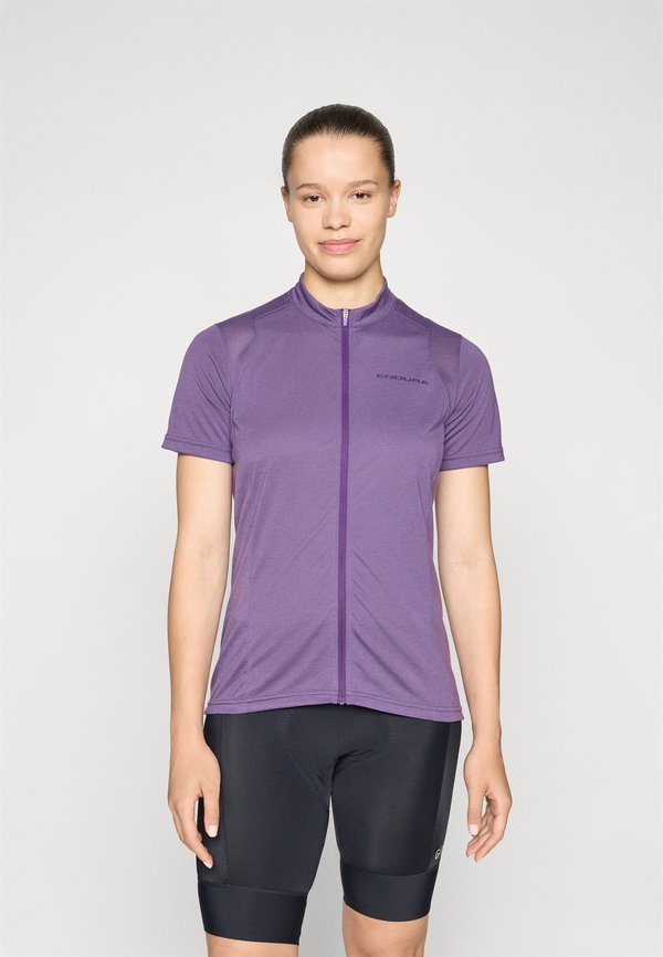 WOMENS LOOP ZIPPED - Cycling Jersey - heather
