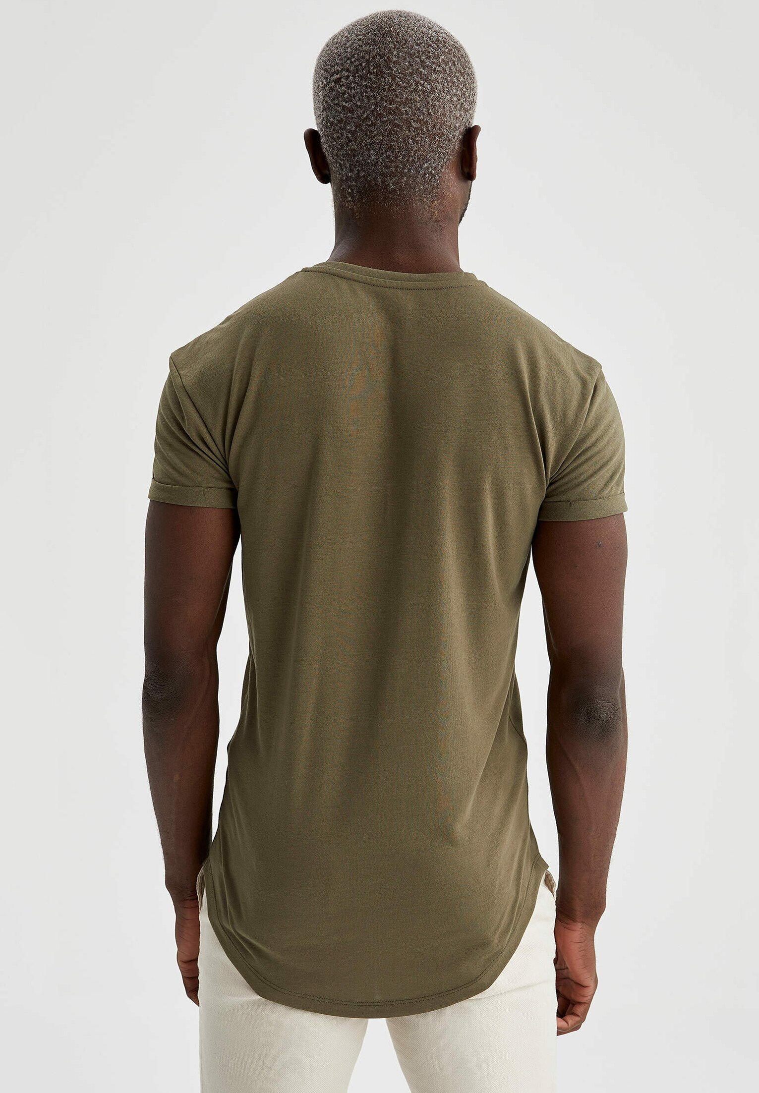 khaki shirt