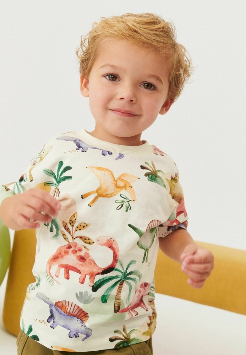 Next - ALL OVER SHORT SLEEVE - REGULAR FIT - Camiseta estampada - neutral, Ampliar