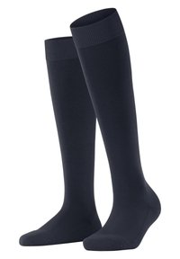 FALKE CLIMAWOOL - Kniestrümpfe - schwarzblau