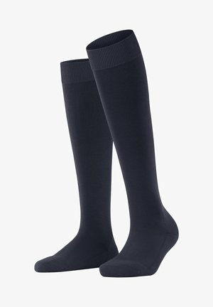 FALKE CLIMAWOOL - Kniekousen - schwarzblau