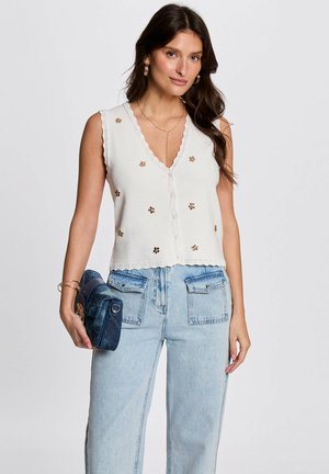 Morgan SLEEVELESS - Veste sans manches - blanc