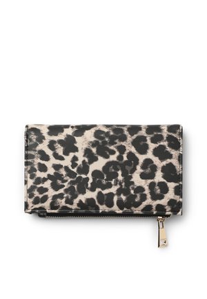 CON STAMPA ANIMALIER - Portafoglio - var nero