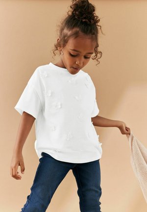 REGULAR FIT - Tricou cu imprimeu - white