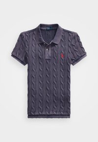 COTTON SHORT SLEEVE POLO SHIRT - Poloskjorter - newport navy