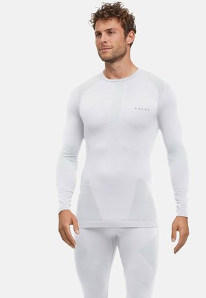 FALKE WARM LONGSLEEVED SHIRT MILD TO COLD TEMPERATURES - Hemd - white
