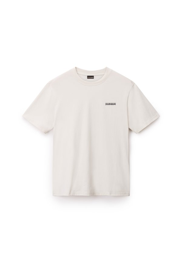 SMALL BOX - Basic T-shirt - beige dimity