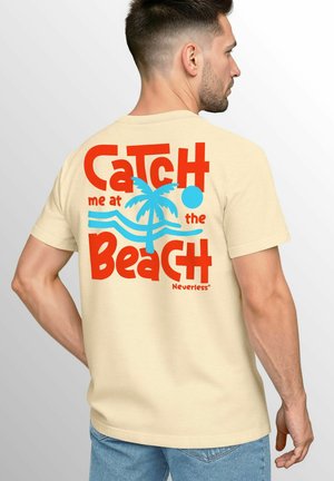 T-Shirt print - natur