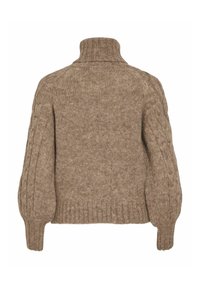 VILA Neule - dark brown