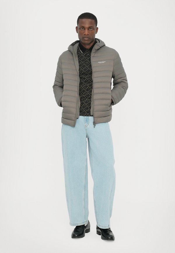 Down jacket - dark gull gray2