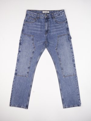 2Y Studios HALDOR CARPENTER - Relaxed fit jeans - mid blue