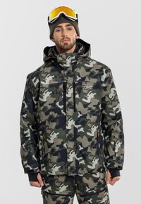 Unselected, green camouflage black