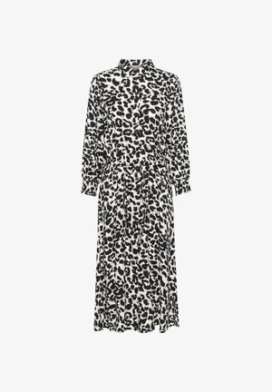 Kaffe, KAEMINA - Skjortekjole - grey leopard