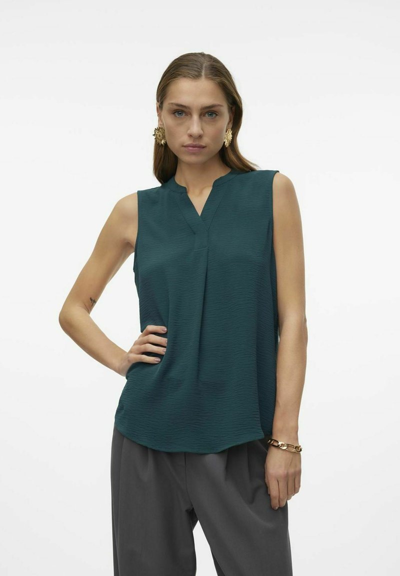 Vero Moda VMELVA - Top - sea moss