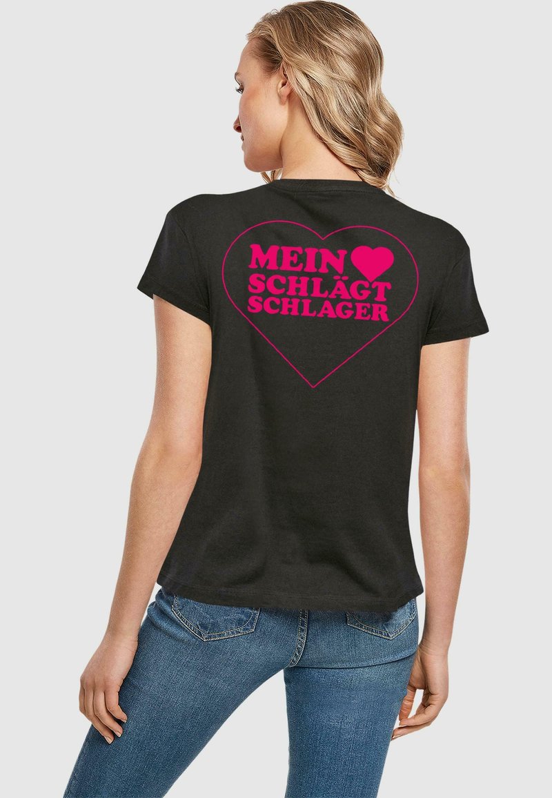 Merchcode HERZ - T-Shirt print - black