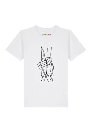 BALLETT SPITZE - T-shirt print - white