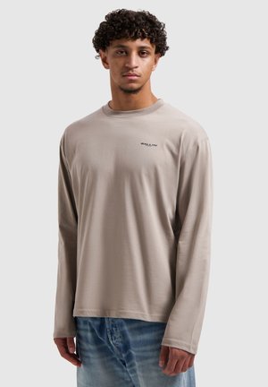 BOXY FIT CREWNECK - Longsleeve - taupe
