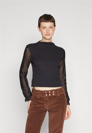 ONLY ONLVEGA - Μπλούζα με μακριά μανίκια - black