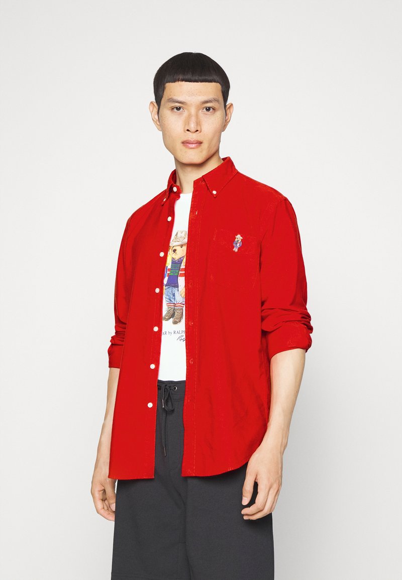 Polo Ralph Lauren LONG SLEEVE SPORT SHIRT Shirt red Zalando.co.uk